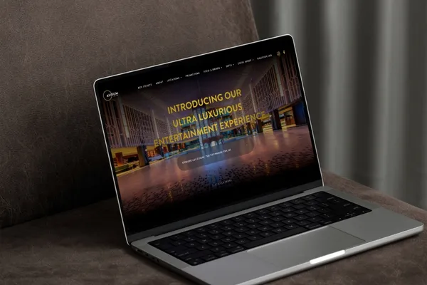 Aurum website designed by O2O Digital