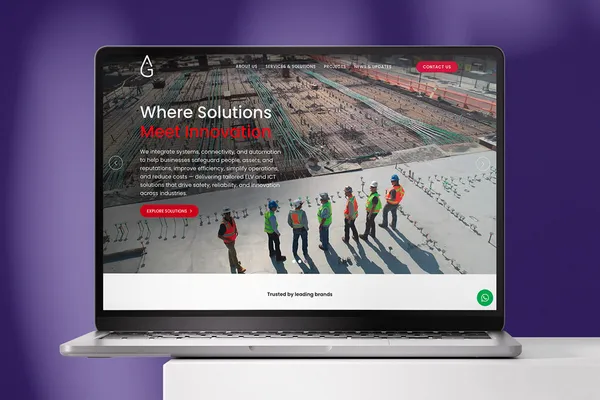 Avant Garde Solutions website designed by O2O Digital