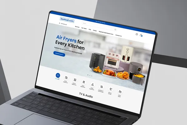 Ban Huat website designed by O2O Digital