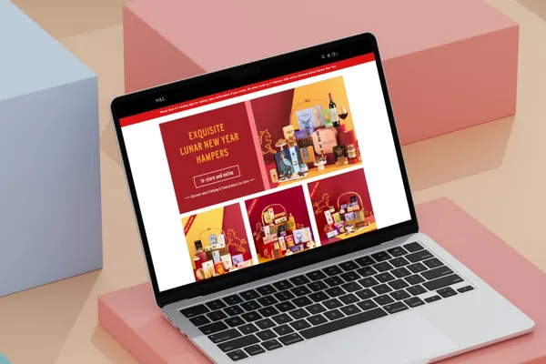 MNS Hamper website designed by O2O Digital