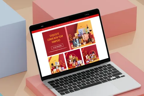 MNS Hamper e-commerce store built by O2O Digital
